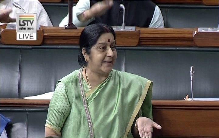 39 missing Indians in Iraq: It's a sin to declare them dead, says Sushma Swaraj in LS 39 missing Indians in Iraq: It's a sin to declare them dead, says Sushma Swaraj in LS