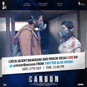 Nawazuddin looks out of the glass in 'Carbon