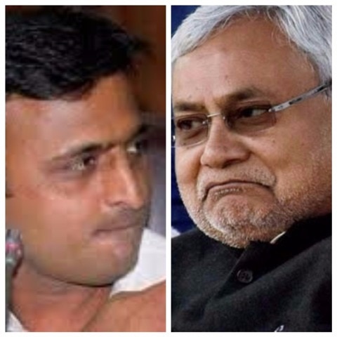 Bihar turbulance: Akhilesh makes sarcastic attack on Nitish over joining hands with BJP  Bihar turbulance: Akhilesh makes sarcastic attack on Nitish over joining hands with BJP