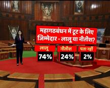 ABP News-CVoter Bihar snap poll: Majority backs Nitish Kumar’s decision to rejoin NDA, expected Tejashwi Yadav to resign