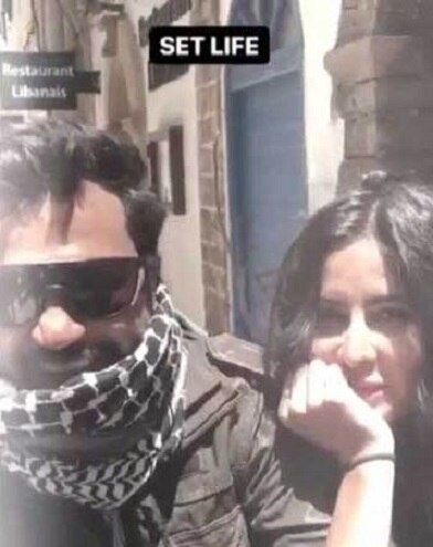 Katrina Kaif indulges in fun talk with 'Tiger Zinda Hai's director