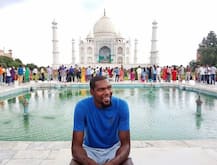NBA ace Kevin Durant visits India