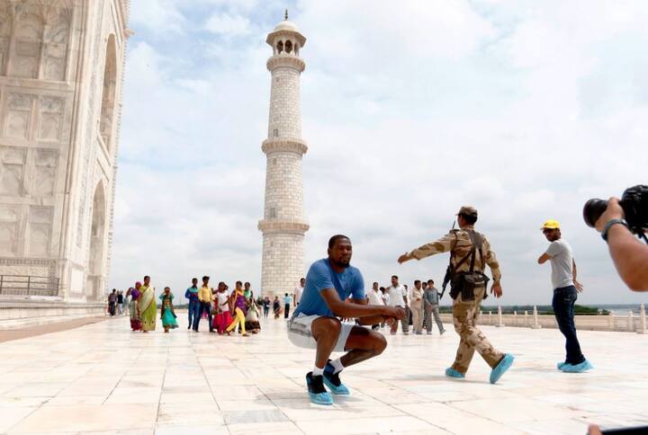 Surely with India going through a revolutionary phase in sports, Kevin Durant’s visit to India is one of it’s own kind. (Photo: Twitter)