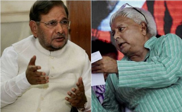 Lalu asks Sharad Yadav to undertake nationwide tour to defeat 'communal' forces Lalu asks Sharad Yadav to undertake nationwide tour to defeat 'communal' forces