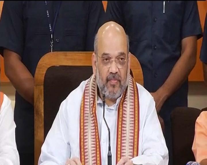 Ram temple construction very much on BJP agenda: Amit Shah Ram temple construction very much on BJP agenda: Amit Shah