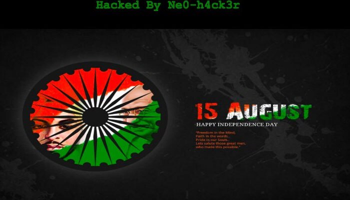 Indian hackers deface Pakistan government website, post I-Day greetings on it Indian hackers deface Pakistan government website, post I-Day greetings on it