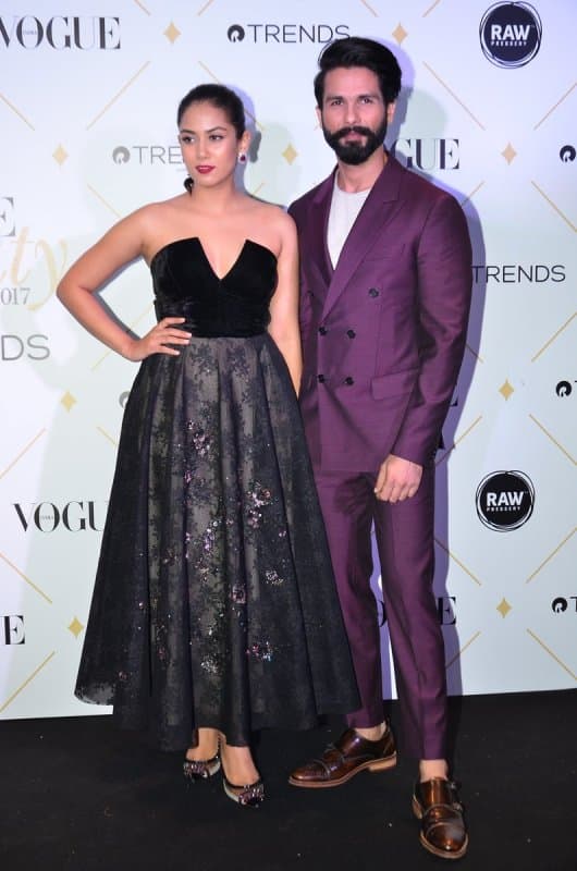 Most Beautiful Couple Award- Shahid Kapoor and Meera Rajput. (ABP News Image)