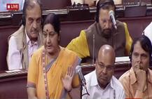 PM Modi brought glory to entire nation, has guts to challenge Trump: Sushma Swaraj