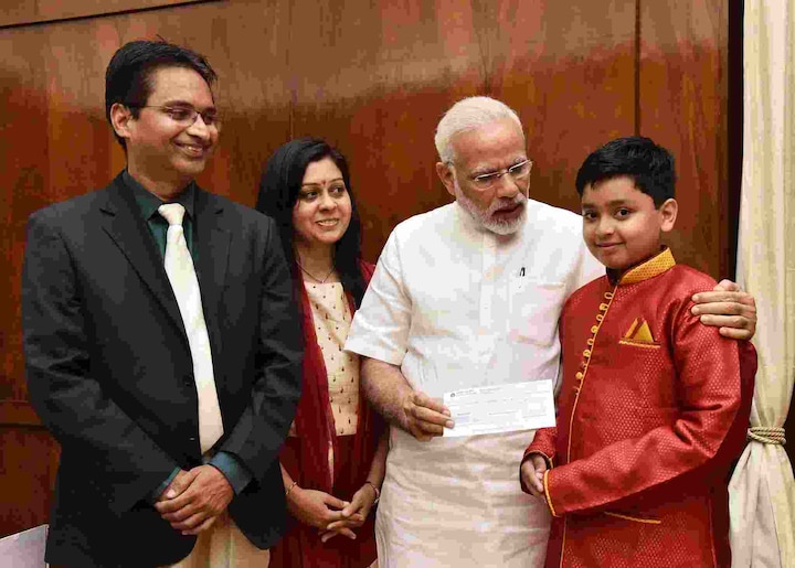 Ten-year-old NRI donates prize money for Indian Army's welfare Ten-year-old NRI donates prize money for Indian Army's welfare