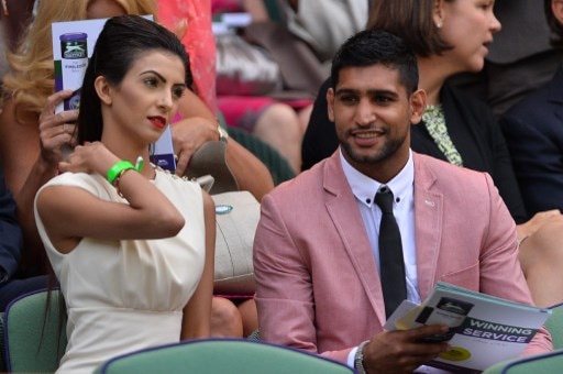 Boxer Amir Khan announces split from wife in ugly Twitter row Boxer Amir Khan announces split from wife in ugly Twitter row