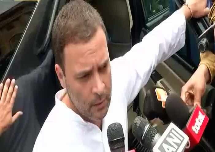 This is Modi and RSS way of politics: Rahul Gandhi on convoy attack This is Modi and RSS way of politics: Rahul Gandhi on convoy attack