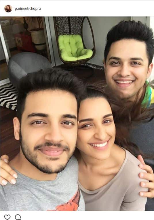 Parineeti Chopra celebrates Rakshabandhan with her two brothers