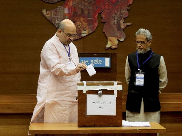 Counting for Gujarat Rajya Sabha elections halted amid legal wrangle Counting for Gujarat Rajya Sabha elections halted amid legal wrangle