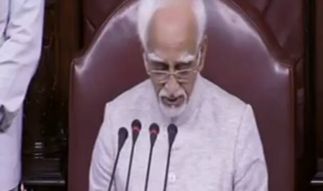 The chair is like an umpire in cricket or referee in hockey, witnessing the play without becoming a player: VP Hamid Ansari