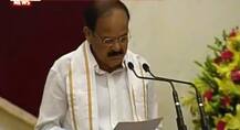 Inside pictures of M.Venkaiah Naidu’s swearing-in as 13th Vice President of India at President House