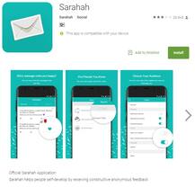 Sarahah : The anonymous messaging app that has gone viral