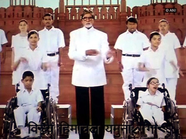 Big B features in new video of 'sign language' National Anthem Big B features in new video of 'sign language' National Anthem