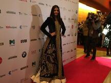 Beauty in black! Aishwarya Rai Bachchan graces IFFM 2017 red carpet