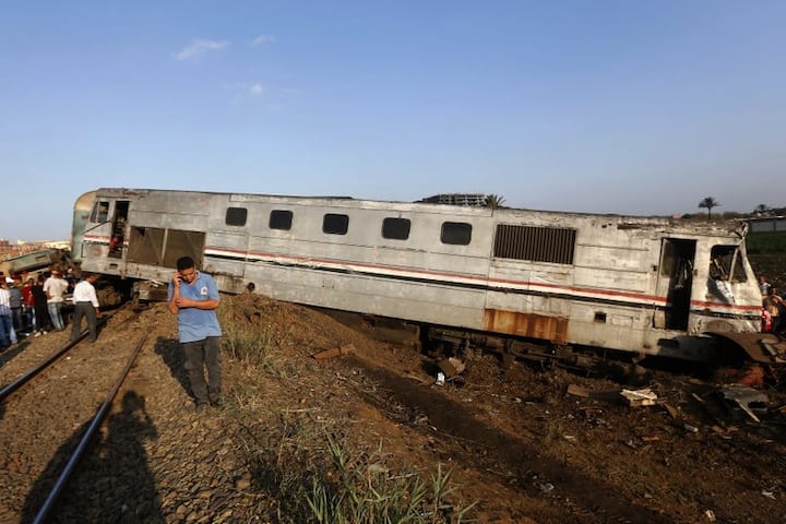 Associated Press footage from the scene showed mangled train coaches on the tracks and several others derailed as hundreds of onlookers and victims’ relatives gathered around on both sides of the tracks.  Ambulances were standing by and riot police and soldiers were deployed to keep the onlookers away from the scene of the disaster. Residents from nearby homes rushed to the scene to look for survivors inside crushed train carriages or offer first aid to the injured.