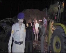 Himachal Pradesh: Forty six killed after landslide falls on 2 HRTC buses  in Mandi