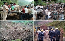 60 Killed As Two Buses Hit By Massive Landslides Himachal\'s Mandi