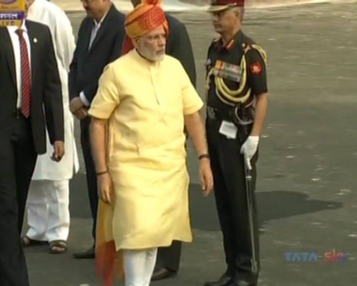 This was the fourth time, PM Modi hoisted the tricolour from the Red Fort.