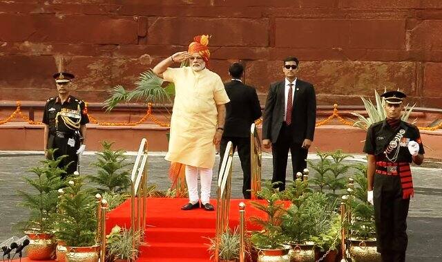 Living up to his promise, Modi spoke for over 54 minutes, which was shortest since 2014.