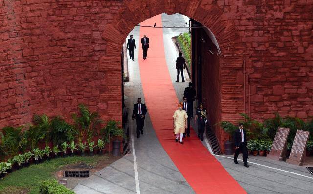 Here's how PM celebrated 70th Independence Day of the country. Scroll down to see more photos: