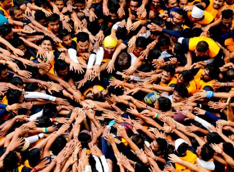 Reportedly, in last five years, around 1,171 govindas got injured and approximately five lost their lives while attempting to break the dahi handis. (All images: AP/Representational)