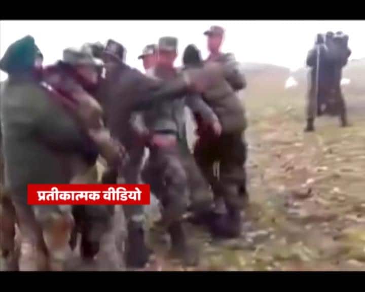 After Chinese troopers found their path blocked by Indian soldiers who formed a human chain, they began hurling stones, prompting a swift retaliation by Indian border guards.