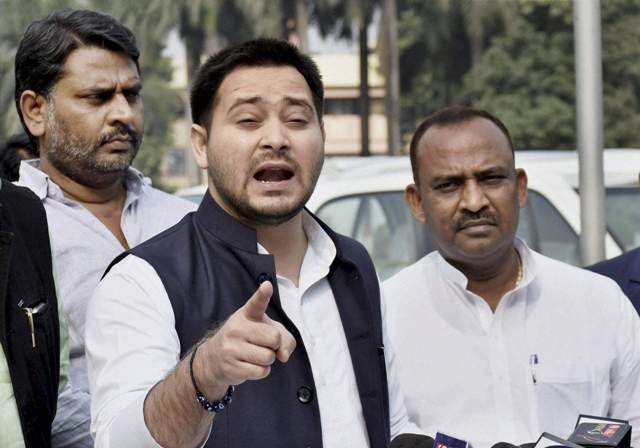 Ease of doing business improved by 16,000 times: Tejashwi mocks Modi Ease of doing business improved by 16,000 times: Tejashwi mocks Modi