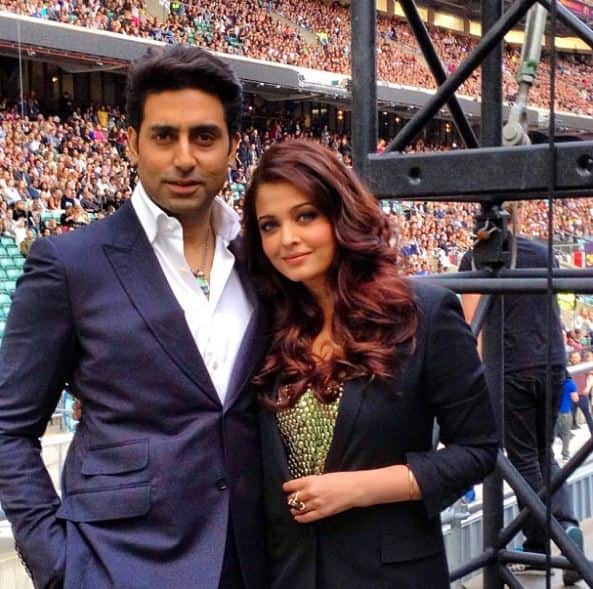 On the work front, Aishwarya will next be seen in ' Fanney Khan' opposite Anil Kapoor which is being directed by Atul Manjrekar and produced by Rakeysh Omprakash Mehra, KriArj Entertainment and T-Series.(Aishwarya Rai and Abhishek Bachchan/ABP News Image)