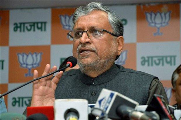 Muzaffarpur rape case: Sushil Modi comes out in 'support' of minister Manju Verma  Muzaffarpur rape case: Sushil Modi comes out in 'support' of minister Manju Verma