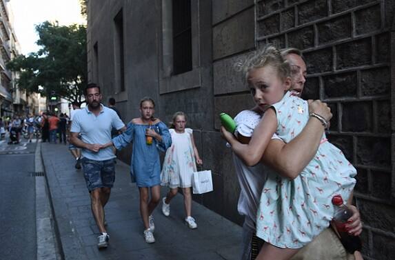 Second terror attack rocks Spain in 24 hours. / AFP PHOTO