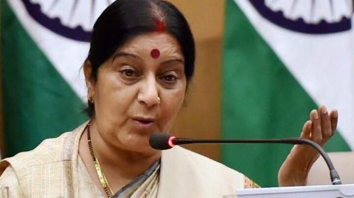 EAM Sushma Swaraj re-tweets Congress' campaign against her over death of 39 Indians in Iraq EAM Sushma Swaraj re-tweets Congress' campaign against her over death of 39 Indians in Iraq
