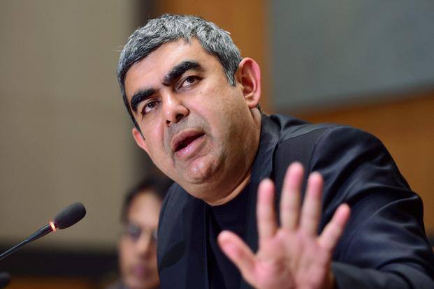 Vishal Sikka resigns as Infosys MD and CEO, shares fall Vishal Sikka resigns as Infosys MD and CEO, shares fall