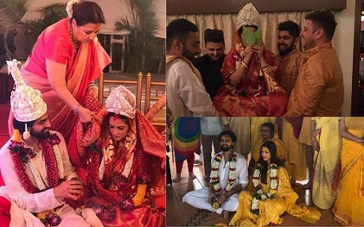 Bollywood Actress Riya Sen Ties The Knot, See Photos Bollywood Actress Riya Sen Ties The Knot, See Photos