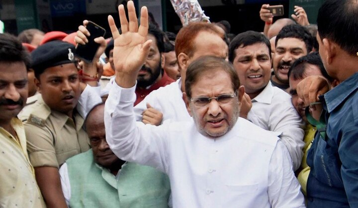 Sharad on the other hand has been adamant about staying with the grand alliance and has refused to be a part of JDU-BJP Govt (All images: PTI)