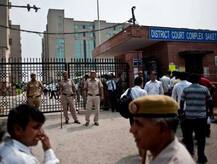 Man arrested for throwing shoes at judge