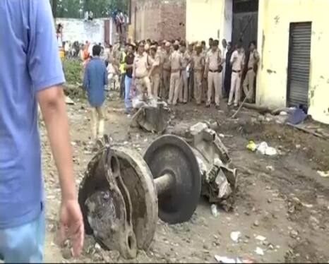 The Kalinga Utkal Express derailed on Saturday evening near Khatauli. 