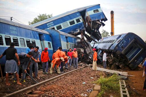 Trains passing through the Meerut line of the Northern Railway have either been cancelled or diverted till 6 pm today, a senior railway official said.