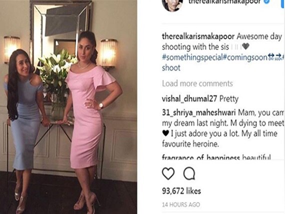 'PINK Beauty' Kareena Kapoor spotted with sister Karisma in her latest PHOTOSHOOT 'PINK Beauty' Kareena Kapoor spotted with sister Karisma in her latest PHOTOSHOOT