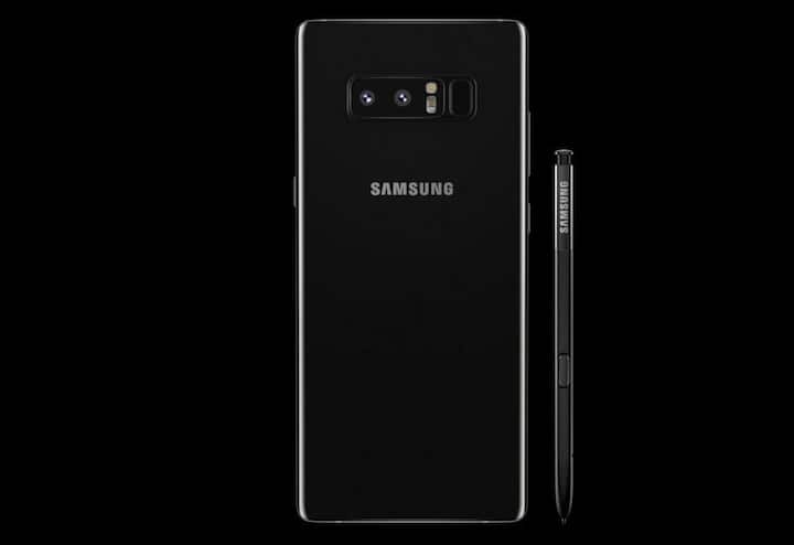 Note 8 runs Android 7.1.1 Nougat OS with Samsung's TouchWiz UI on top.