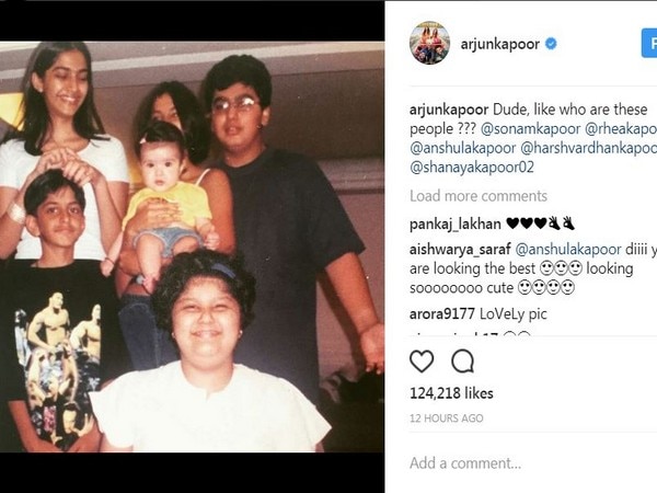 Arjun Kapoor shares adorable throwback picture with Sonam Kapoor Arjun Kapoor shares adorable throwback picture with Sonam Kapoor