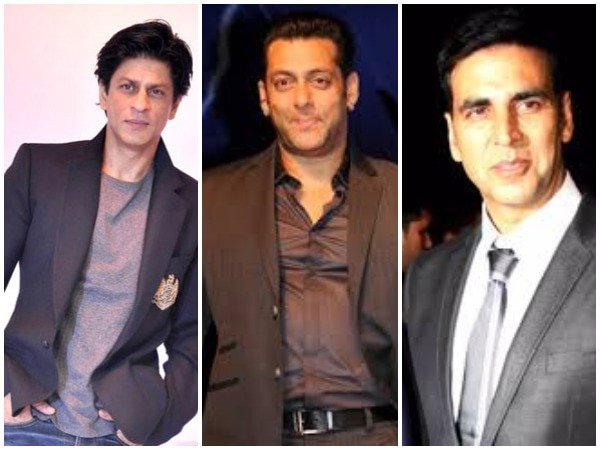 Shah Rukh, Salman, Akshay amongst top 10 highest paid actors in the world Shah Rukh, Salman, Akshay amongst top 10 highest paid actors in the world