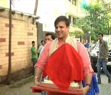 IN PICS: Ganesh Chaturthi celebrations begin today; Bollywood celebrities get Ganpati home