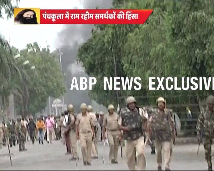 Attempts were made to burn two railways stations in Punjab's Malout and Mansa towns by agitated followers of the self-styled godman.