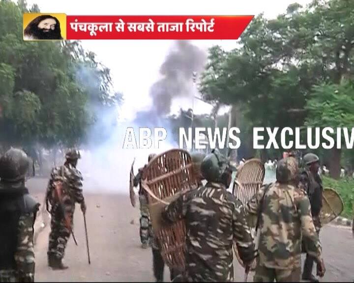 In Panchkula town where the CBI court is located, the sect followers set afire more than 100 vehicles after the court verdict.