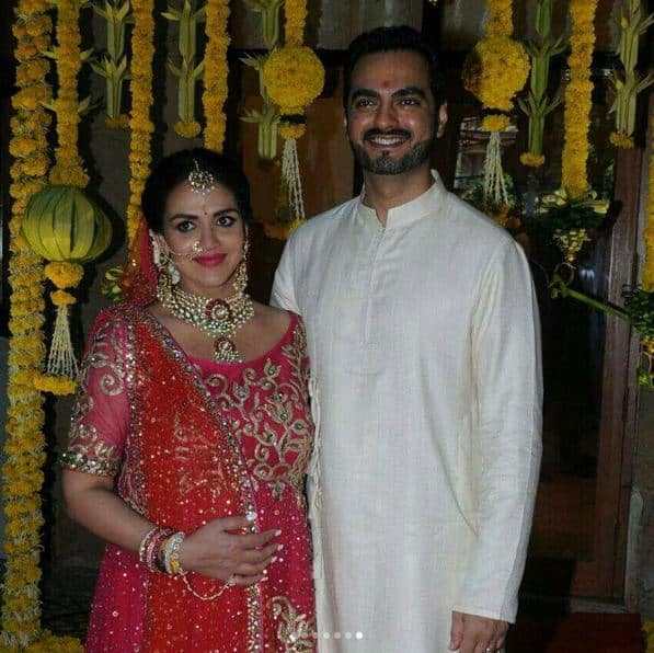 Congratulations to Esha Deol and Bharat Takhtani.(Image Courtesy - Instagram)