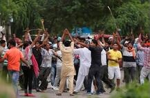 Ram Rahim Singh\'s Followers Trigger Mayhem In Haryana After Court Convicts Dera Sacha Sauda Chief